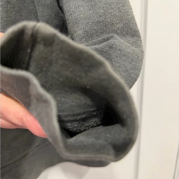 Vintage Gray Kids Zip-Up Hoodie - Picture 6 of 10